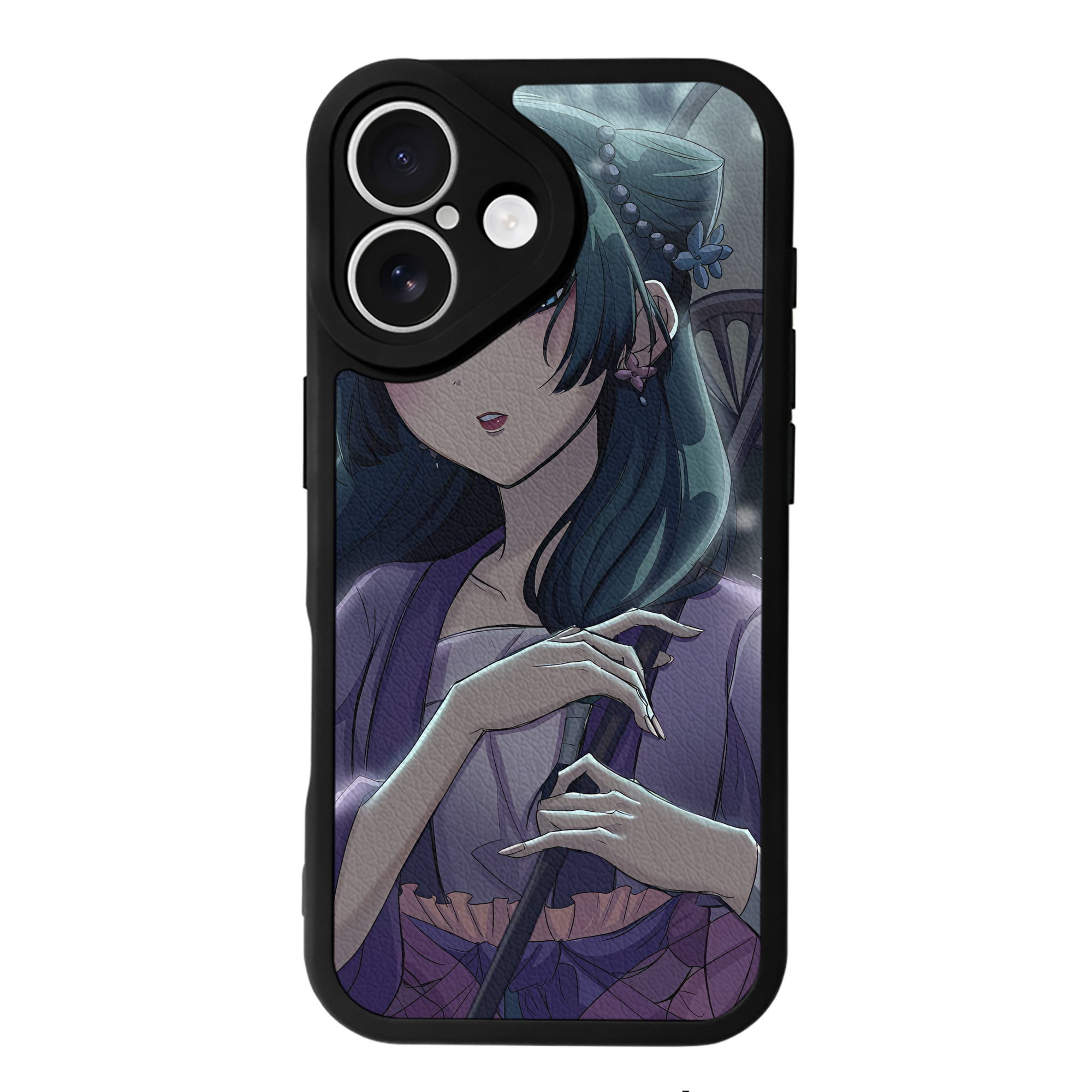 （画像用） 薬屋のひとりごと The Apothecary Diaries 【iPhone 16シリーズ対応】シリコンスマホケース（レザー調） 材質：シリコン